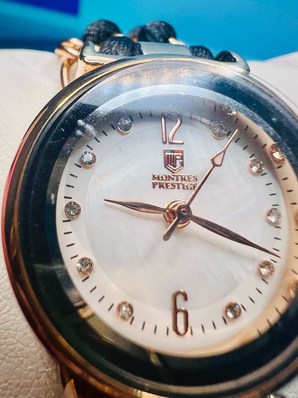 NWT Invicta Montres Prestige MPW-0295 25mm Rose Gold and Black Bracelet Watch - Picture 7 of 7